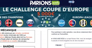 Paris en ligne chez ParionsWeb