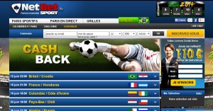 Cash back Netbet : Coupe du Monde
