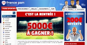 France Pari : 5000 euros de concours
