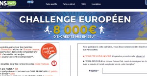 ParionsWeb : Challenge spécial Europe !