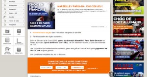 PMU offre un bonus sur Marseille PSG
