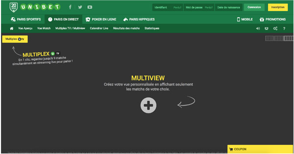 Multiplex Unibet