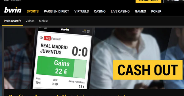 Cash Out Bwin